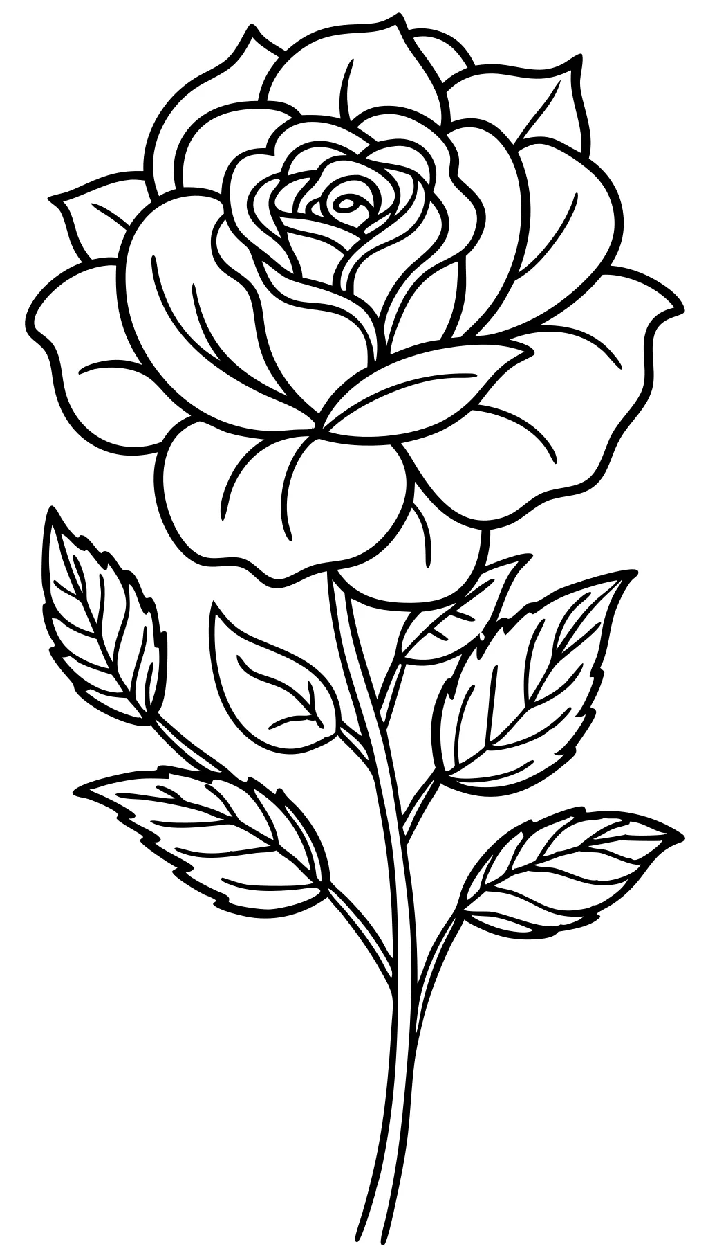 print flower coloring pages